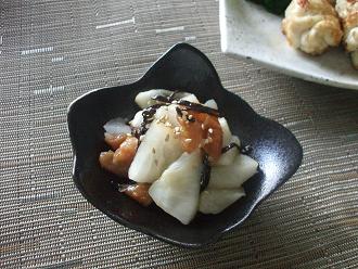 レンジで簡単!かぶの浅漬け