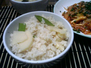 たけのこ御飯