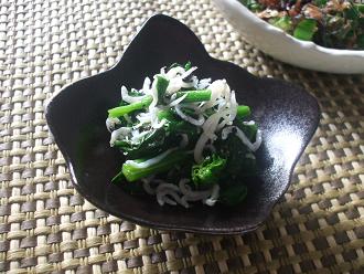 しらす和え