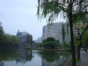 気象庁前すぎ
