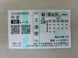 【馬券】2回中京2日12R久保