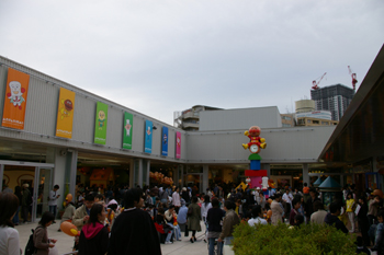 横浜アンパンマンこどもミュージアムのショッピングモール