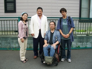 藤波辰爾さんとハートフルパワー株式会社の面々