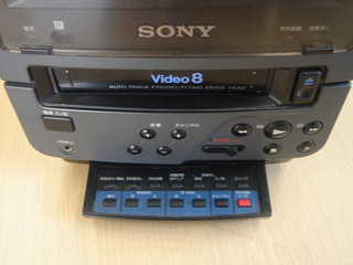 通電確認済】88年製 SONY Video8 COMBO TV EV-DT1