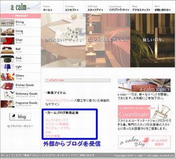 ブログ配信