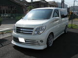 日産 エルグランド ガラス撥水加工