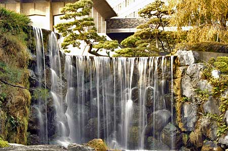 石心亭滝