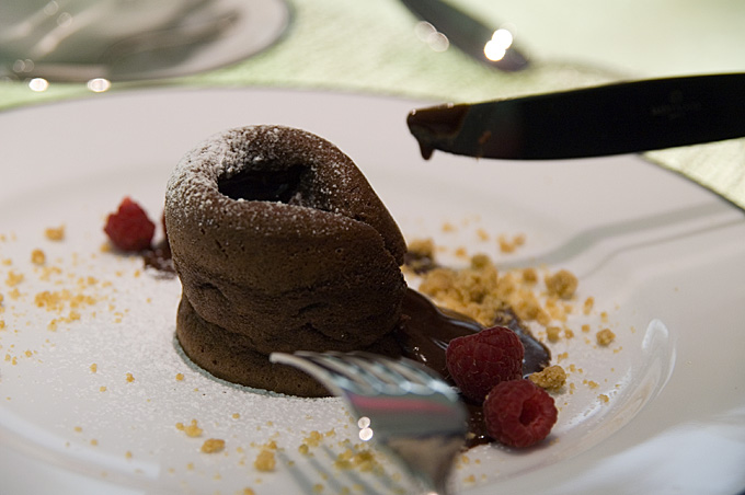 フォンダンショコラ溢れ