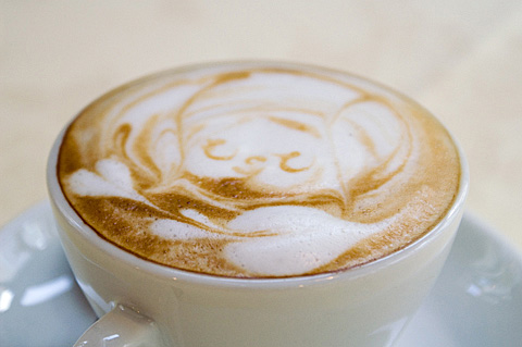 カプチーノ寄り