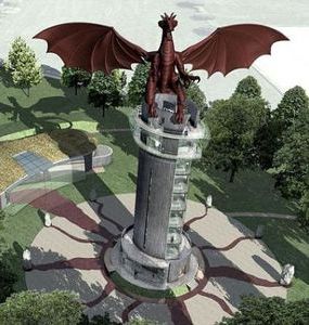 ウェールズに巨大なレッドドラゴン像が建設…ボーイング737より大きな翼 - ライブドアニュース