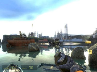 2004: Half-Life 2 mit lustiger Effektphysik (PC)
