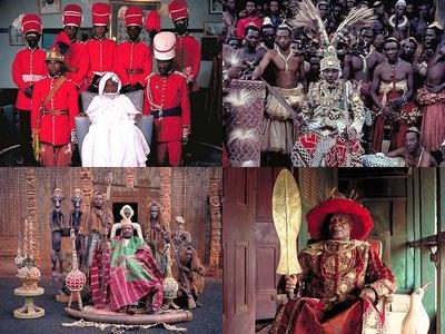 アフリカの部族の王や族長たちTOP