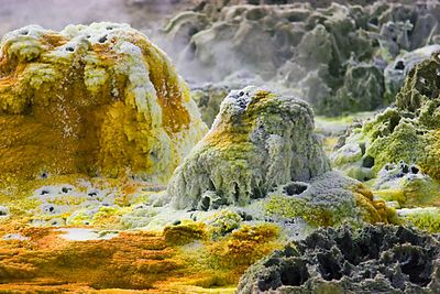 まるで他の惑星 エチオピアのダロル火山 ライブドアニュース