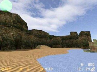 1998: Wasser in Half-Life 1 (dt.), hier Counter-Strike (PC)