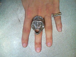 CRAZY PIG GORILLA RING | 名古屋のアクセサリーショップBOO.SCA