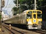 西武鉄道9000系電車(江古田-桜台間にて、'09.05.18撮影)