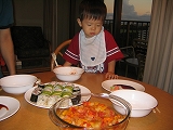 夕食