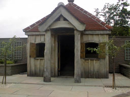 銀河庭園ガーデンの小屋