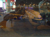 飛行機 夜間