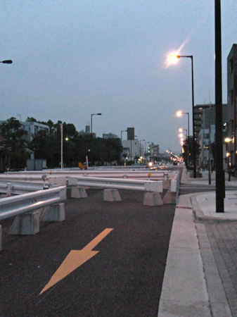 新しい道路