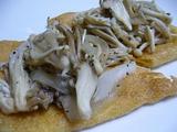 油揚げのイタリアンきのこ焼き2