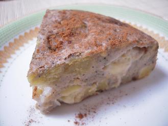林檎とさつま芋のパンケーキ