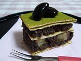 庄内麩で小豆のミルフィーユ2