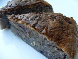ブルーベリーとくるみの豆腐パンケーキ2