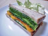 夏野菜の漬物サンド2