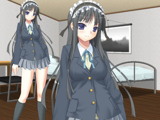 妹がコスプレしています