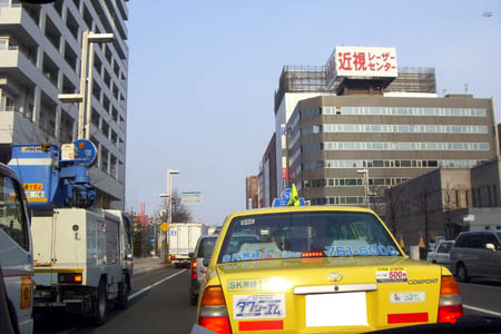 ヨドバシカメラの帰り道