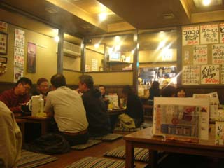 あんざいの店内