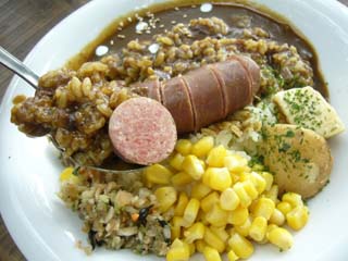 自家製ソーセージカレー