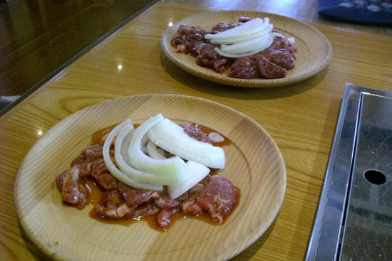 白樺のラム肉