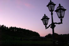 カナディアンワールド 夕暮れ