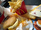 月見チーズバーガーセット