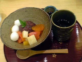 白玉あんみつ