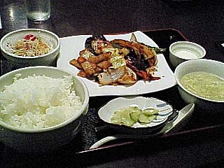 回鍋肉定食