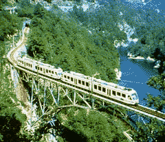 スイスの列車