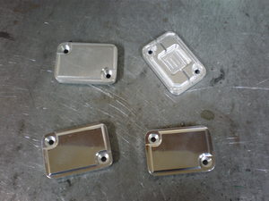 マスターシリンダーキャップ表面研磨