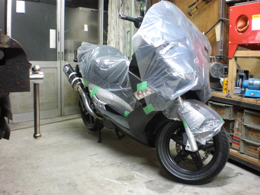 ジレラ　ネクサス２５０ｉｅ　ワンオフマフラー