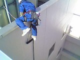 窓拭き 新人君 その1