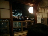 屋形船からの夜景