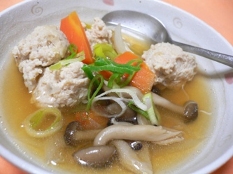 鶏団子汁