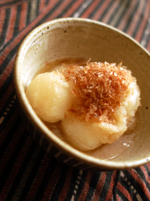 蕪のおろし煮