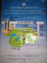 KLCC Park Jogging Map