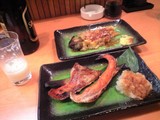 20080306焼きナスと鮭ハラス焼き