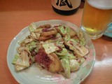 20080717ジャガイモキャベツとコンビーフ炒め