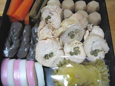 元日:おせち煮物