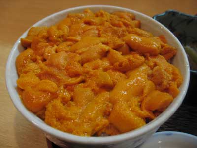 バフンウニ丼
